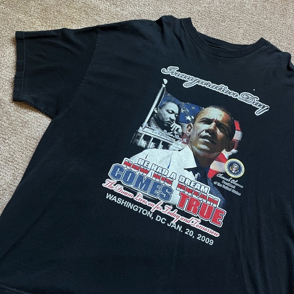 VTG ‘09 Barrack Obama Black History Tee - Picture 3 of 6
